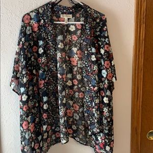 5/$20 Jessica Simpson floral kimono